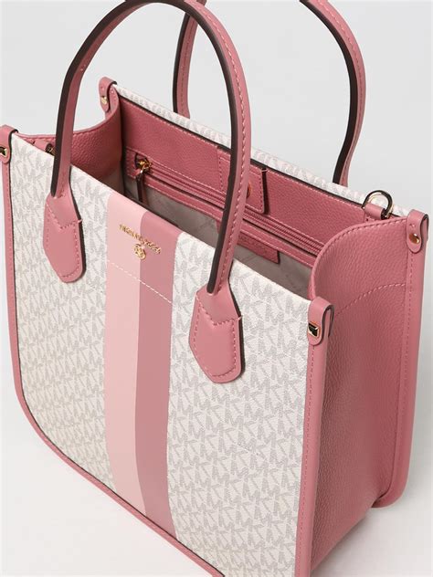 michael kors purse pink tote|michael kors black nylon tote.